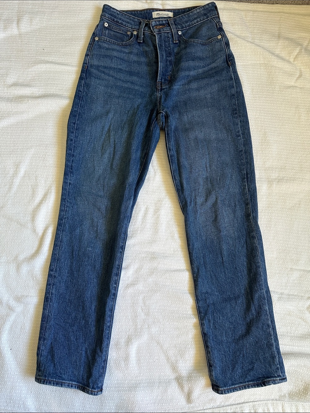 Madewell Curvy Perfect Vintage Straight Jean 26